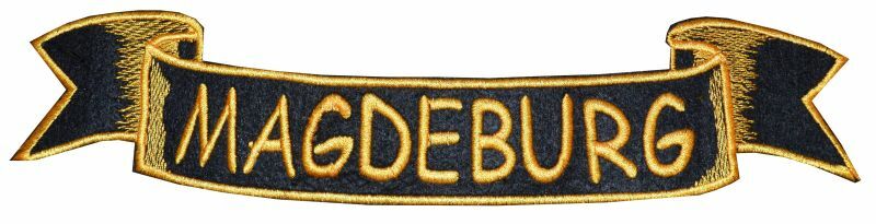 Large back patch patch Magdeburg many colors (468)