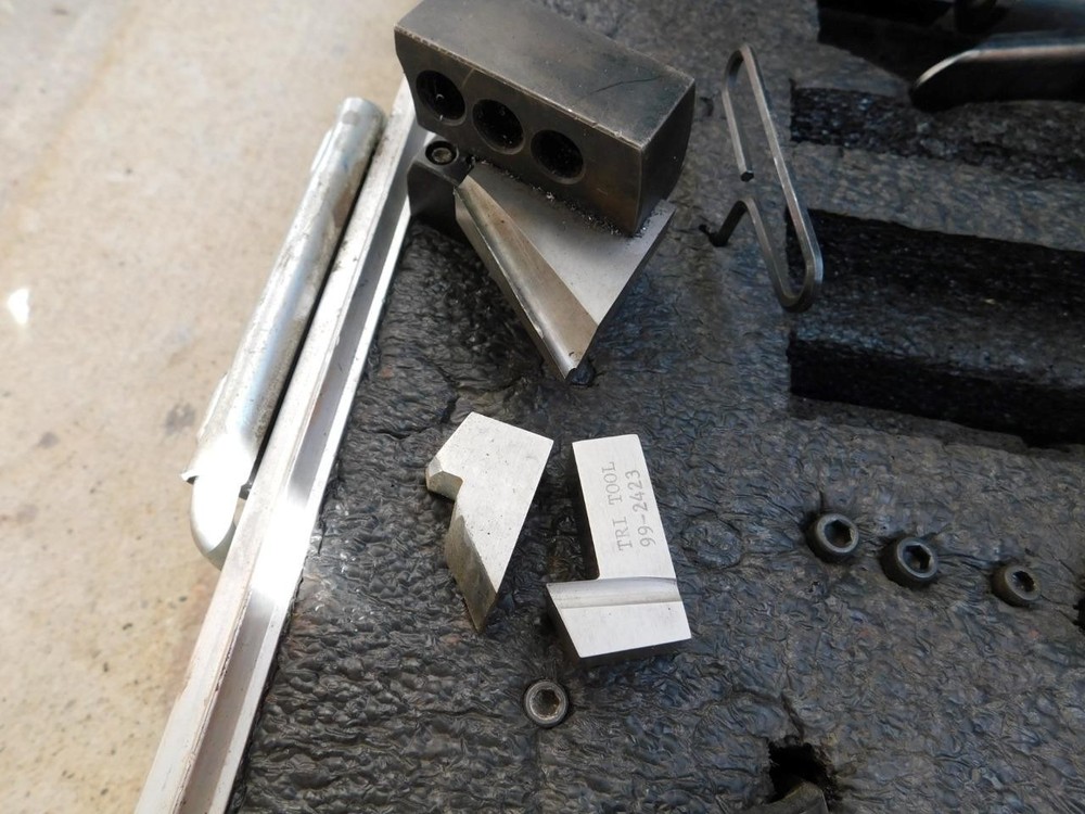 TRI TOOL 206B BEVELMASTER PIPE BEVELER BEVELING MACHINE PORTABLE LATHE SYSTEM