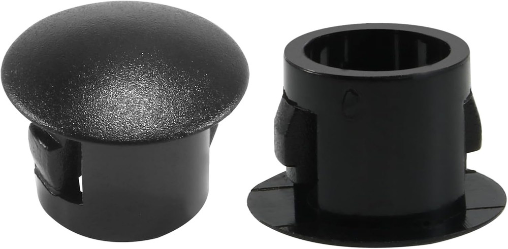 60 Pcs 5/16" / 8Mm Black Plastic Hole Plugs