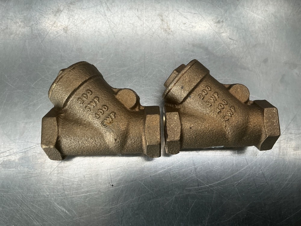 (2) Nibco Check Valves 1/2"