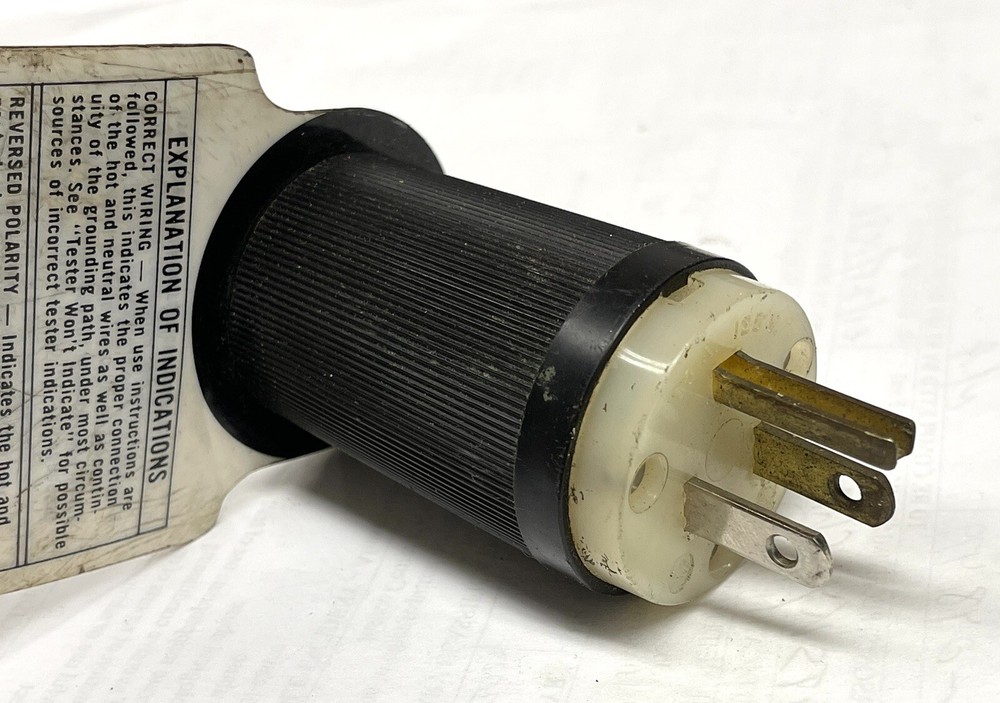 Hubbell Circuit Receptacle Tester Cat.5200