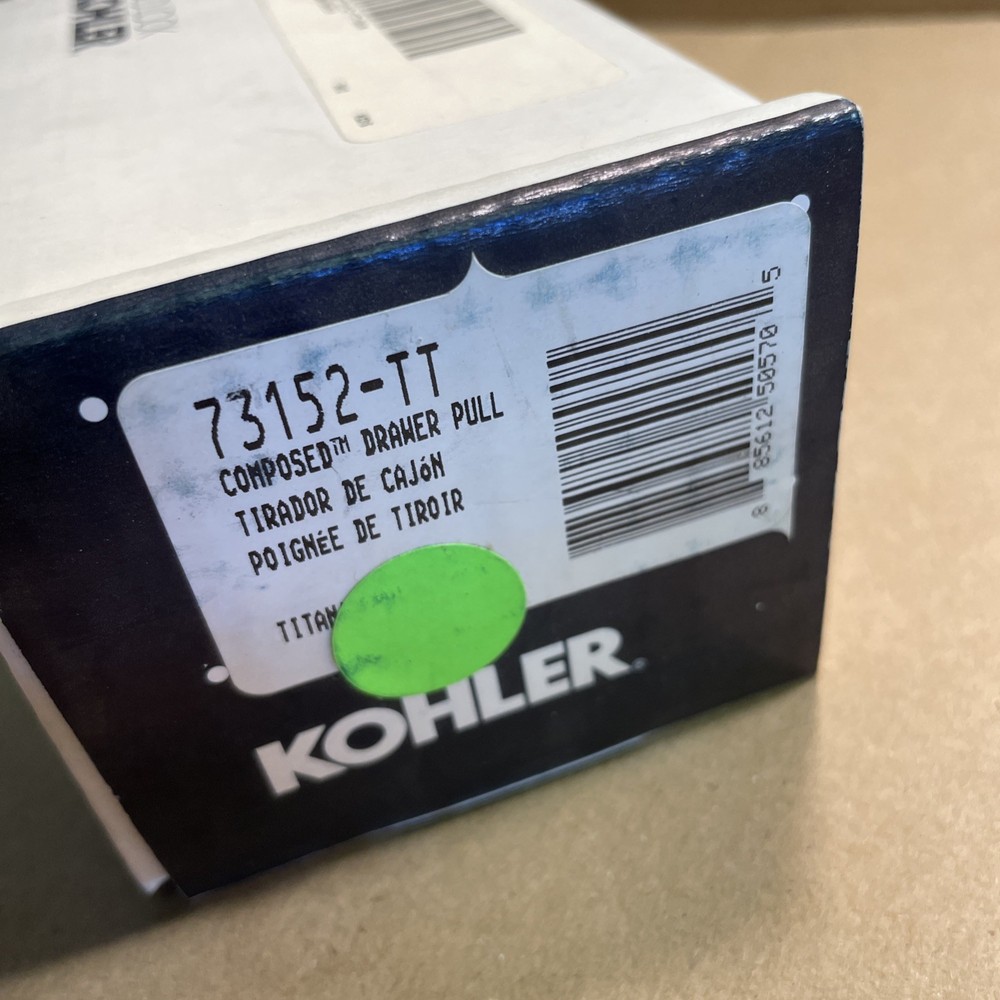 Kohler 73152-TT Composed Drawer Pull In Titanium