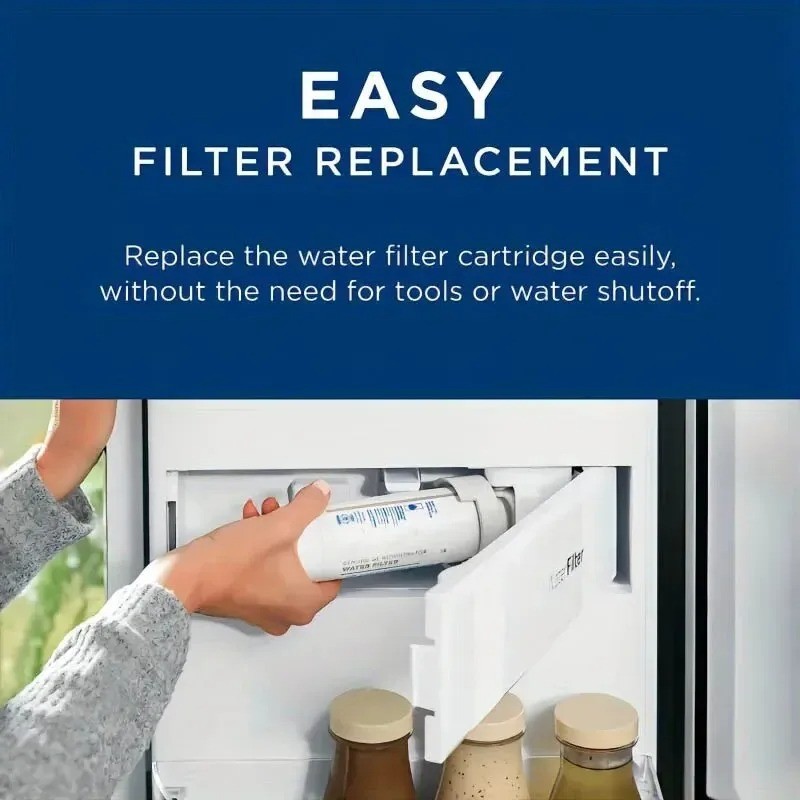 Genuine Refrigerator Water Filter Replacement Compatible W many Refrigerat model