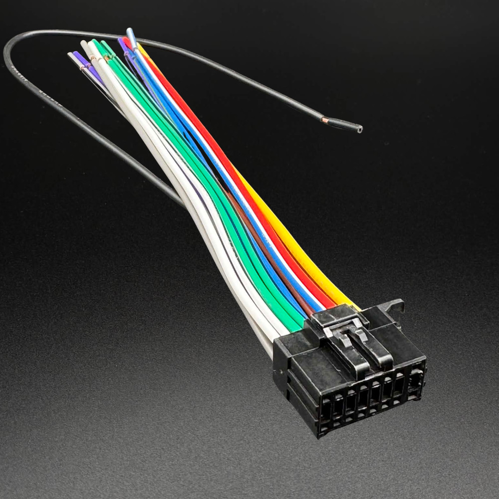 POWER WIRE HARNESS FOR KENWOOD KDCBT33 KDC-BT33 KIT WITH CONNECTORS