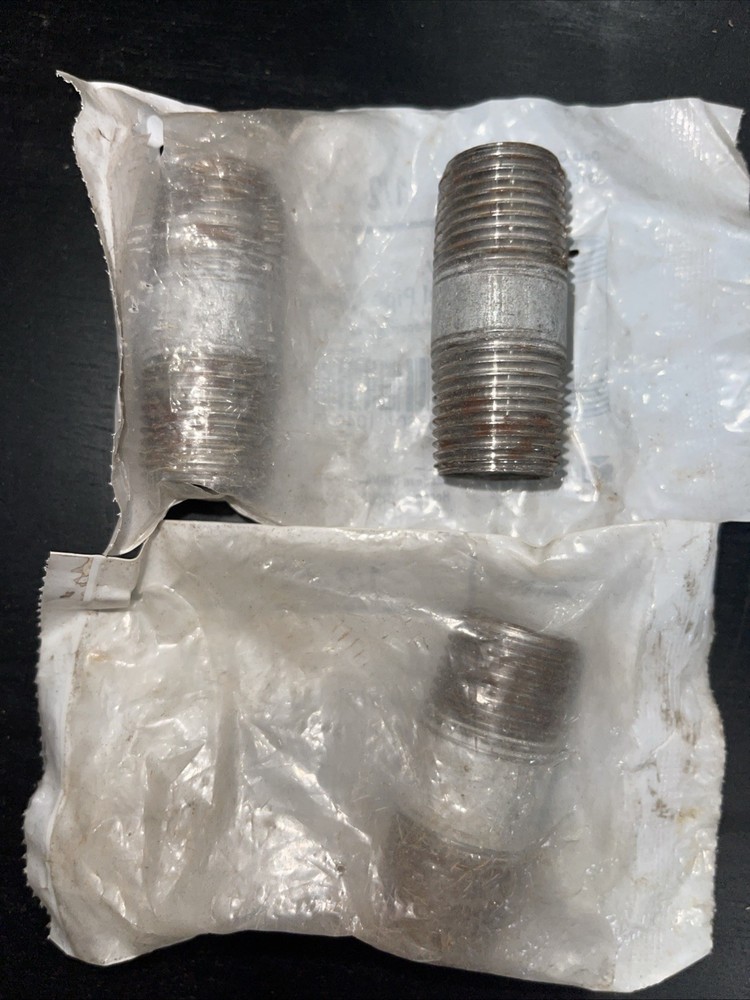 1/2”x2” galvanized pipe nipple proline
