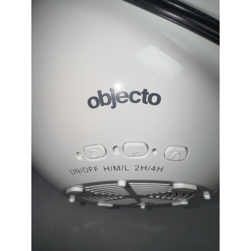 Objecto H3 Aromatherapy Essential Oil Diffuser White Ultra Cool Mist Humidifier