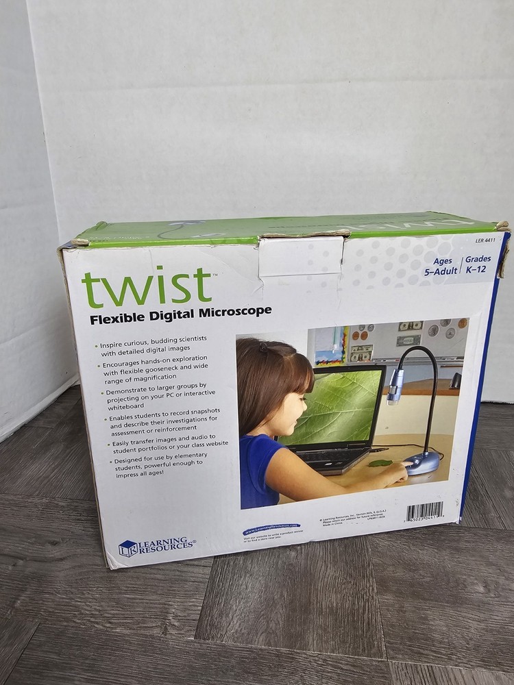 Twist Flexible Digital Microscope - Learning Resources