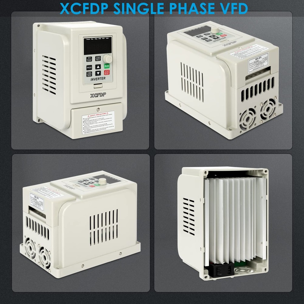 AC 220V 3HP Variable Frequency Drive Single Phase to 3 Phase Converter
