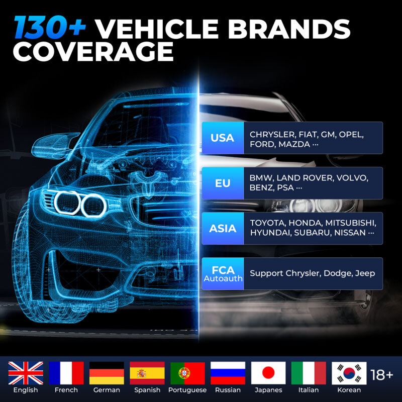 2024TOPDON AD900BT Car OBD2 Scanner Diagnostic Tool Key Coding TPMS Phoenix Plus