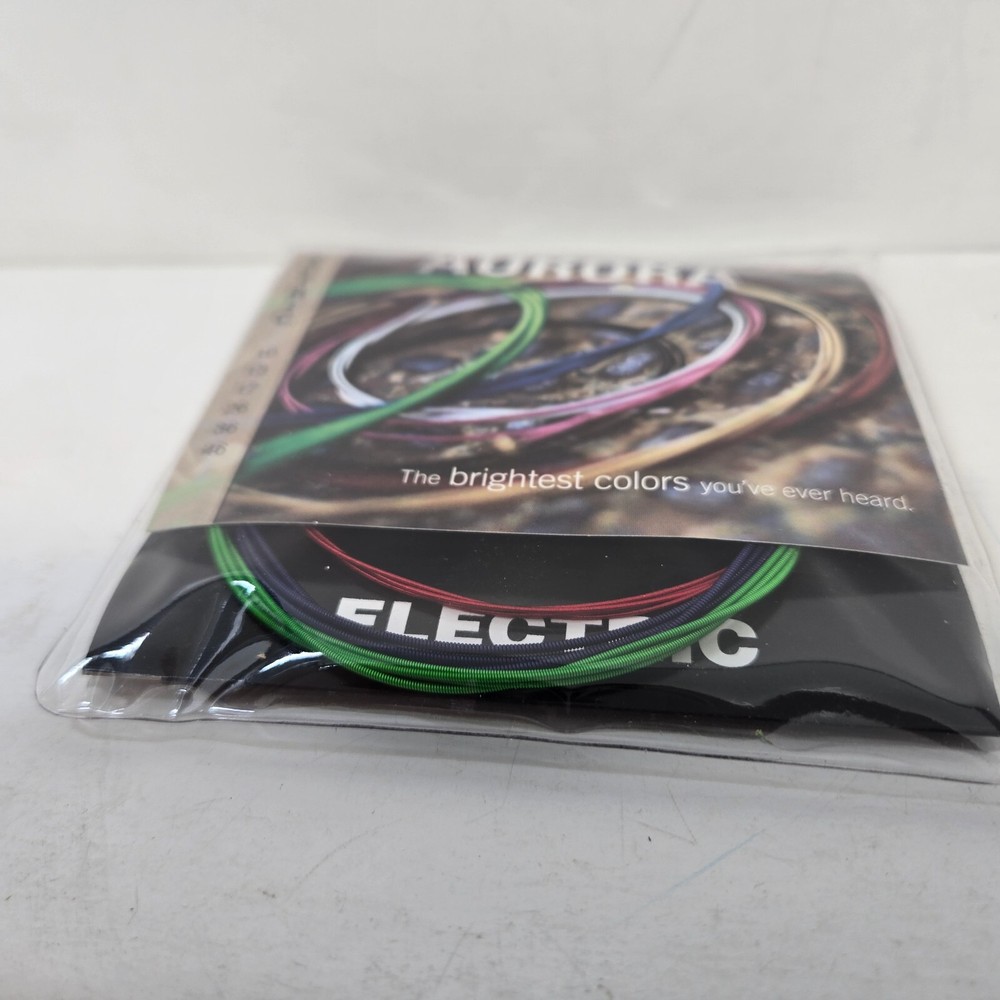 Strings by Aurora Electric Guitar Strings 10-46 Multi Color Coated