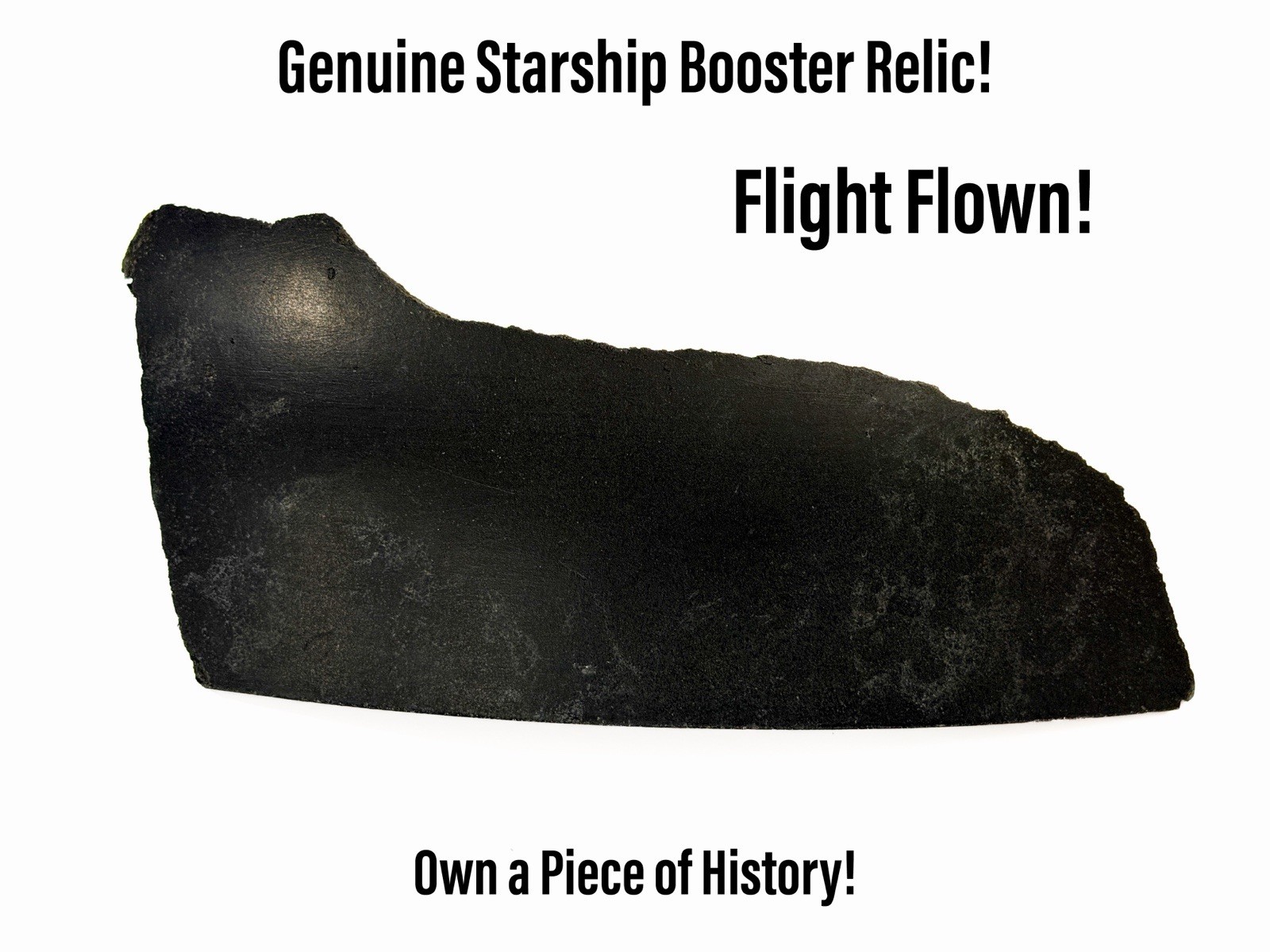 SpaceX Starship Historic Flight 10 Super Heavy Booster Relic COPV Epic Piece! Lg