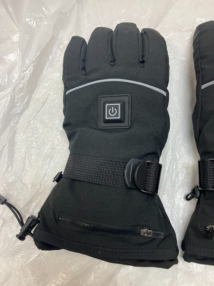 Mens Black Gloves 3M Thinsulate Lined Medium NEW