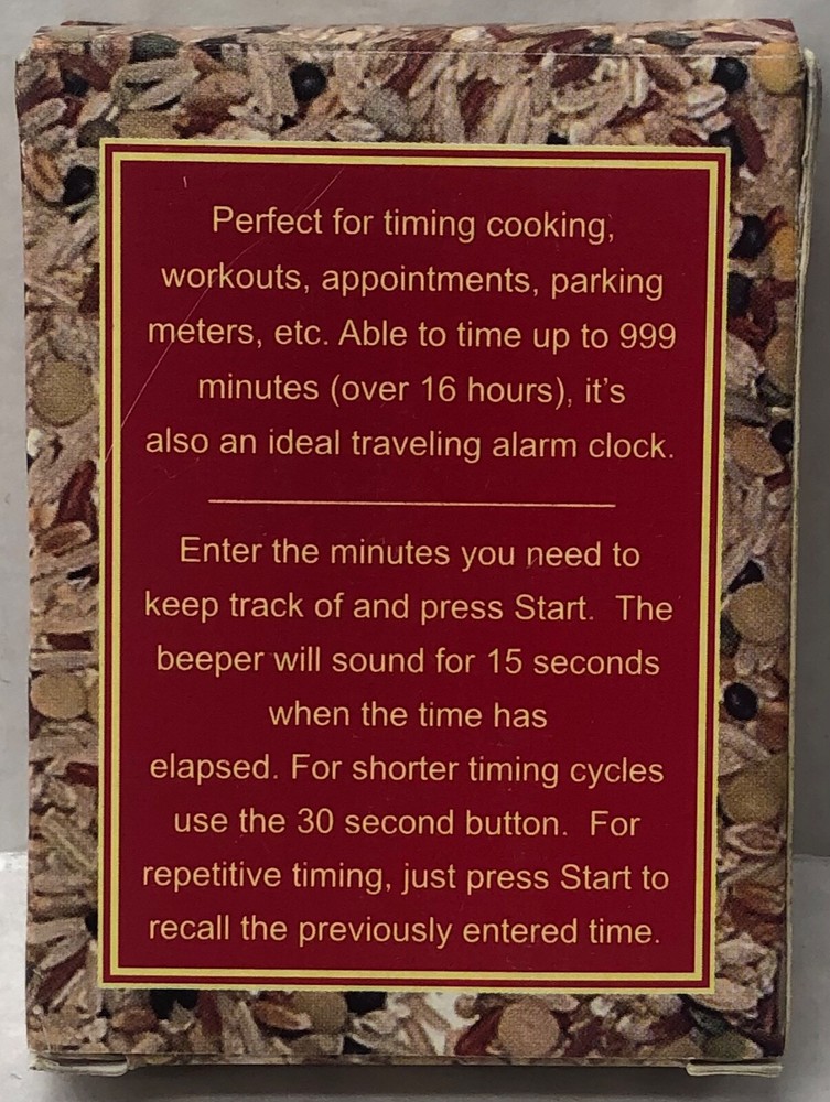 SooFoo is super good food timer Kitchen digital countdown Timer