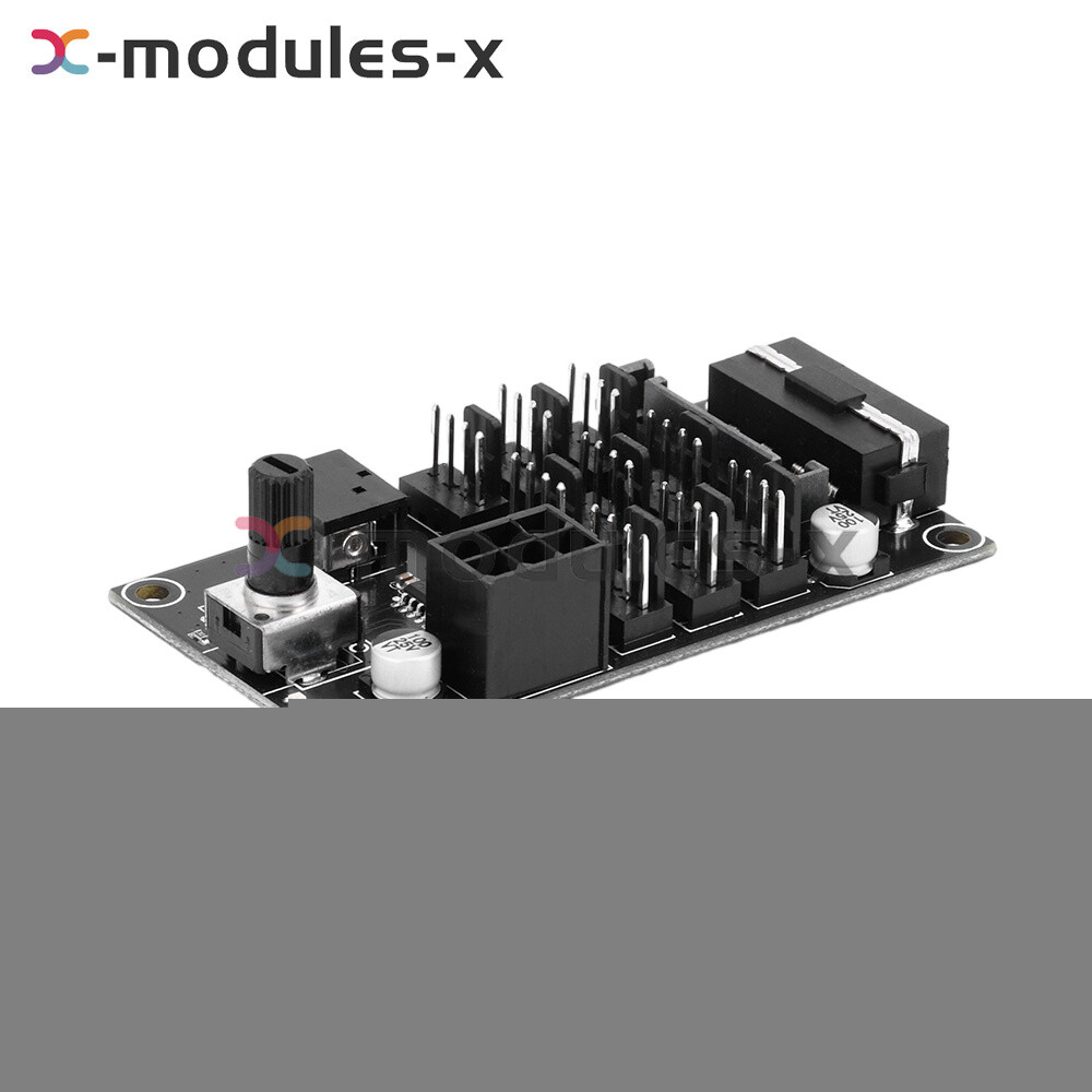 Computer Chassis PWM Violent Fan Speed Controller 9-Channel Fan Hub Controller