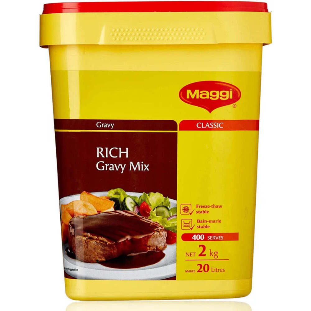 NEW Maggi Rich Gravy Mix 2kg Bulk Size