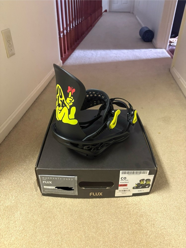 Flux CO Snowboard Bindings 2024