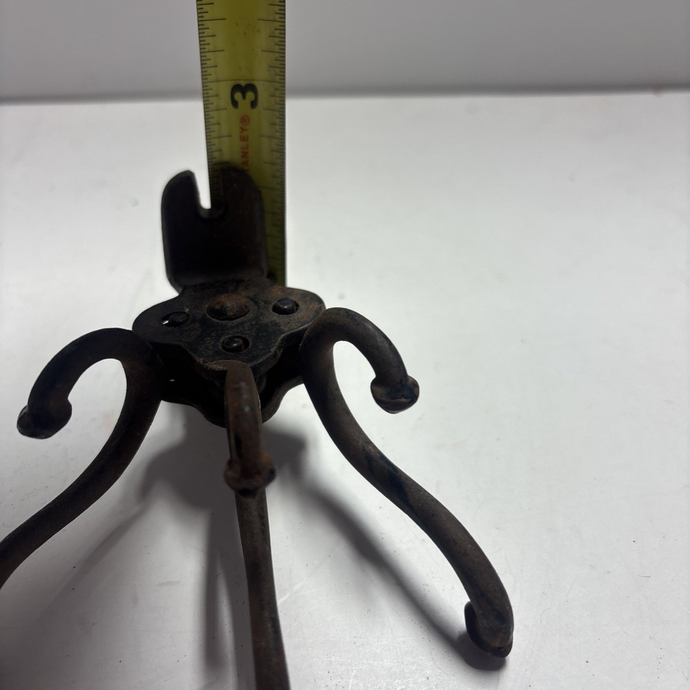 Victorian Multi 3 Hook - Iron Hanging On Wall