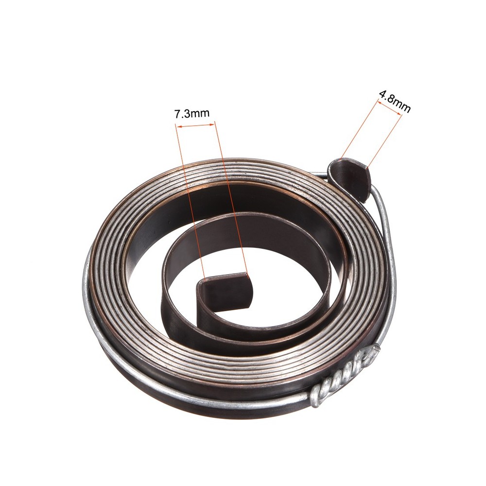 3pcs Drill Press Spring Quill Feed Return Coil Spring Assembly 1000mm
