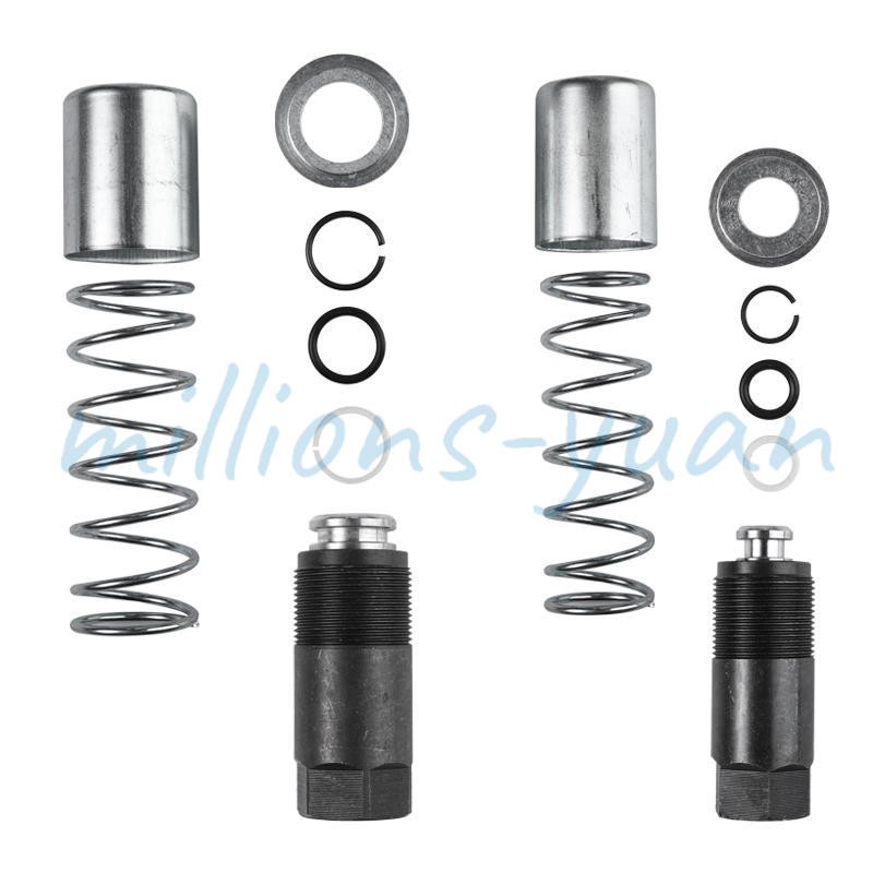 2 Set Jack Plunger Kit Horizontal Double Pump 3Ton With Spring Jack Repair Tools