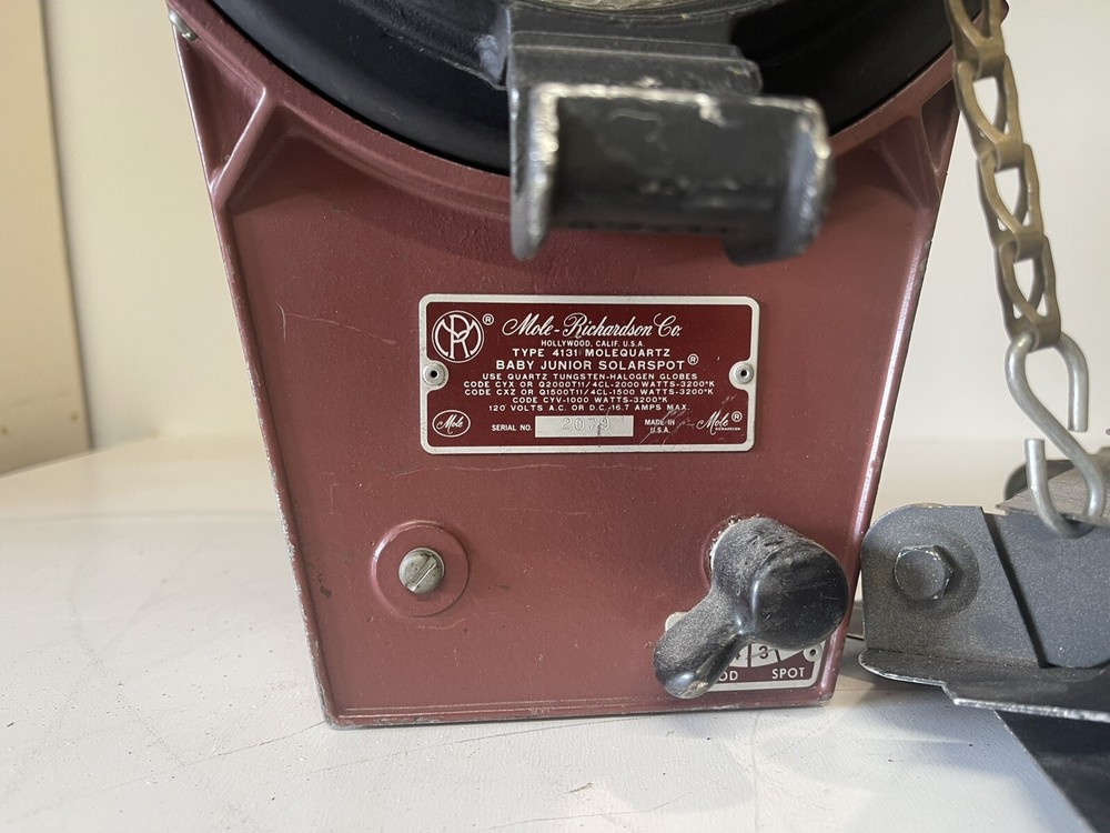 Mole Richardson 4131 Mole Quartz Baby Junıor Solar Spot
