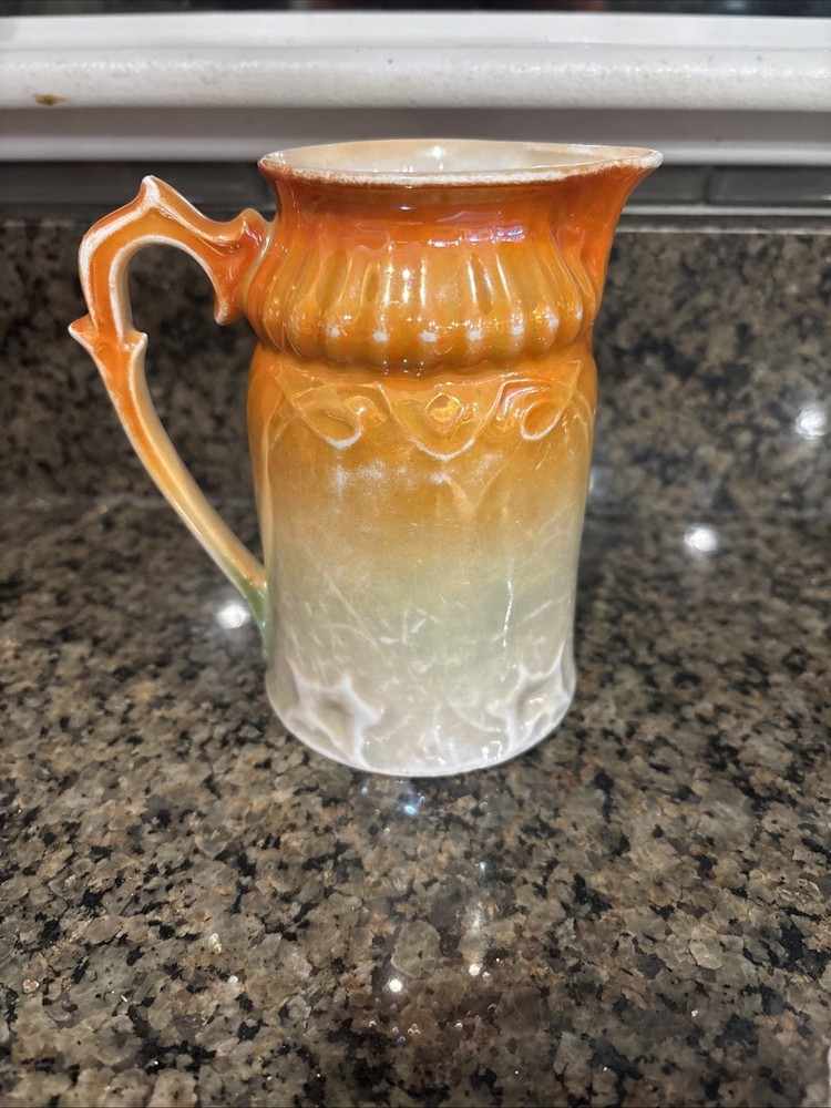 Retsch & Co. Wunsiedel Bavarian lusterware pitcher