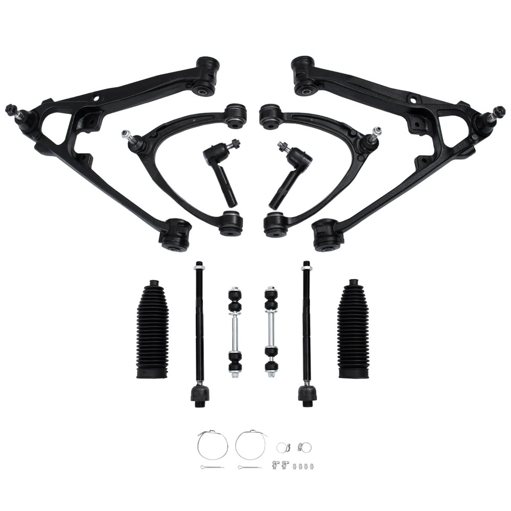 Front Suspension kit Upper/Lower Control Arm with Lower Ball Joints Compatible
