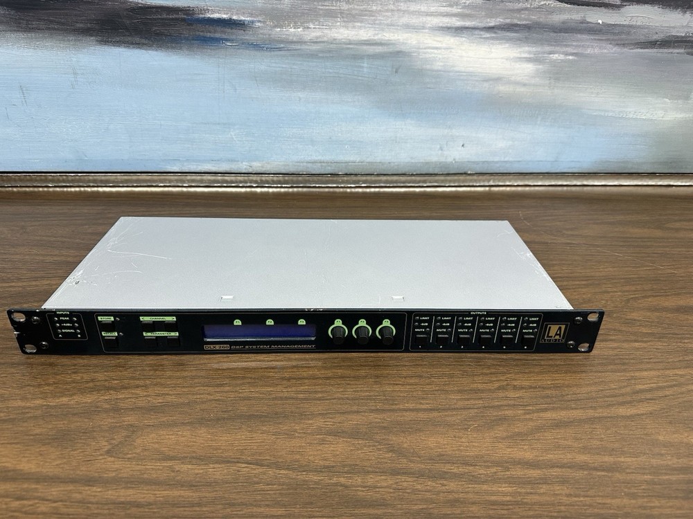 USED LA AUDIO 260 DLX260 Audio Processor Working Great
