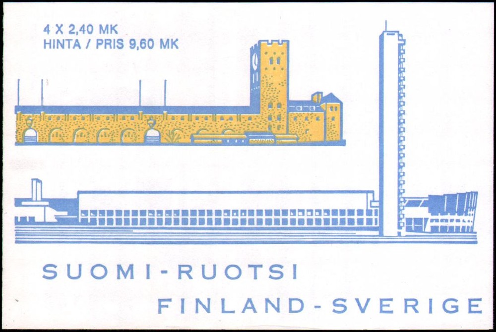 Finland #943a MNH VF complete booklet