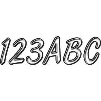 I.D. Sticker Kit - 400 Series - White