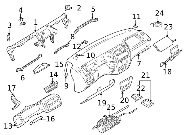 Genuine GM Panel 30022737
