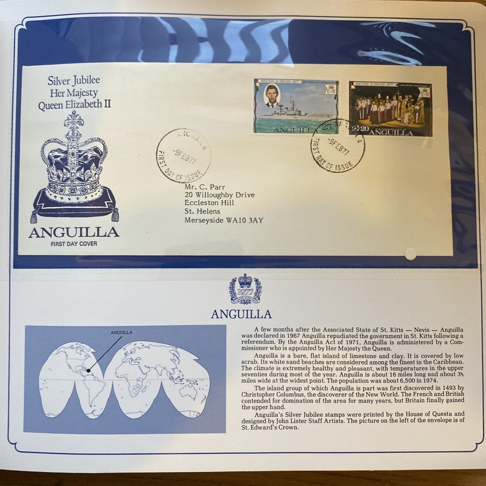 1977 Silver Jubilee Commonwealth FDC