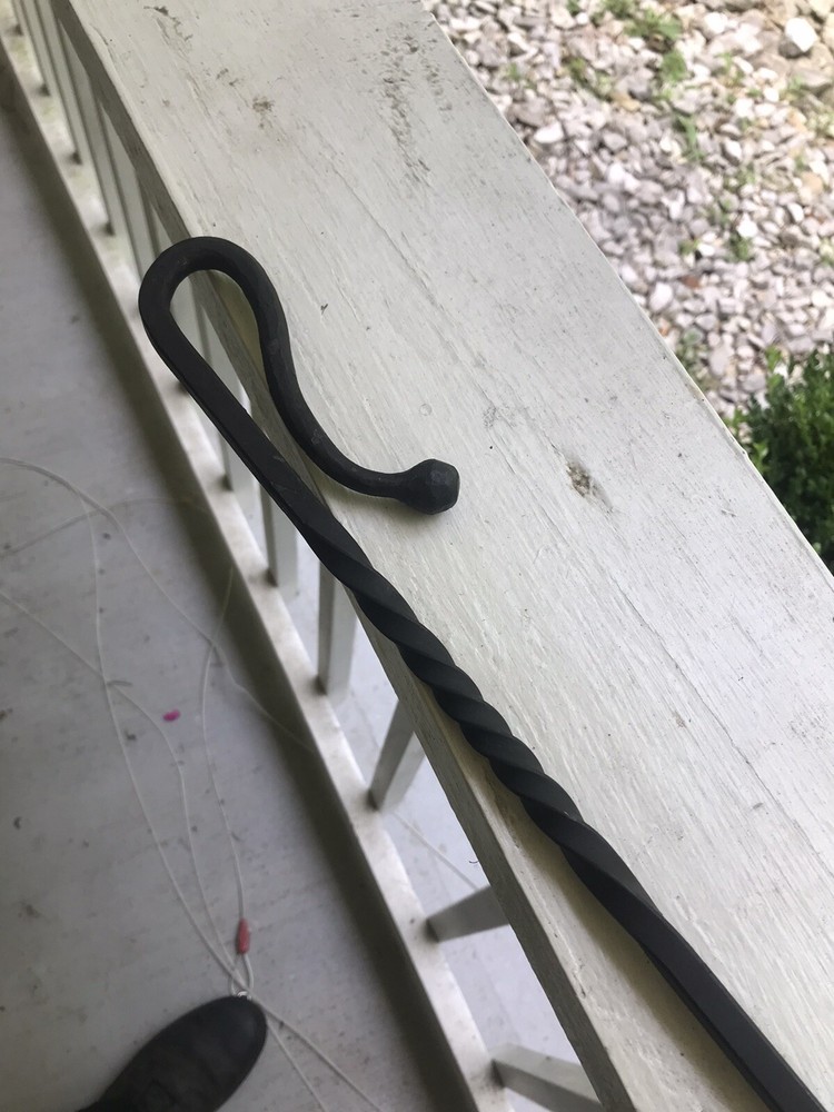  Hand-Forged Fire Poker 38 Inch 