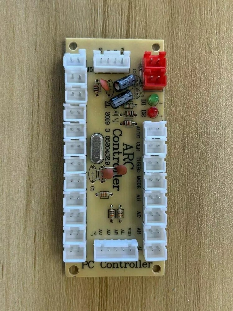 Zero Delay USB Arcade Encoder 4.8MM Kit for MAME, PC, Joystick, Button DIY Build