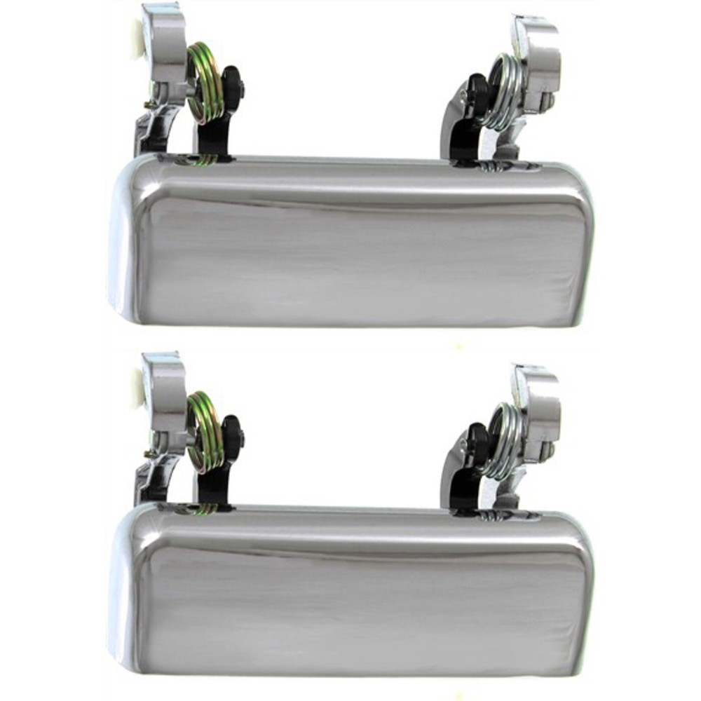 Door Handle Set For 1995-1997 Ford Explorer Front Outer Chome 2Pc