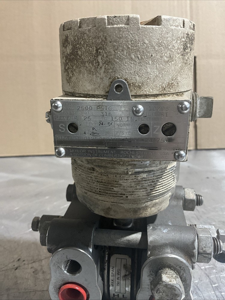ABB Kent Taylor Electronic Transmitter 2500 PSIG MWP 316