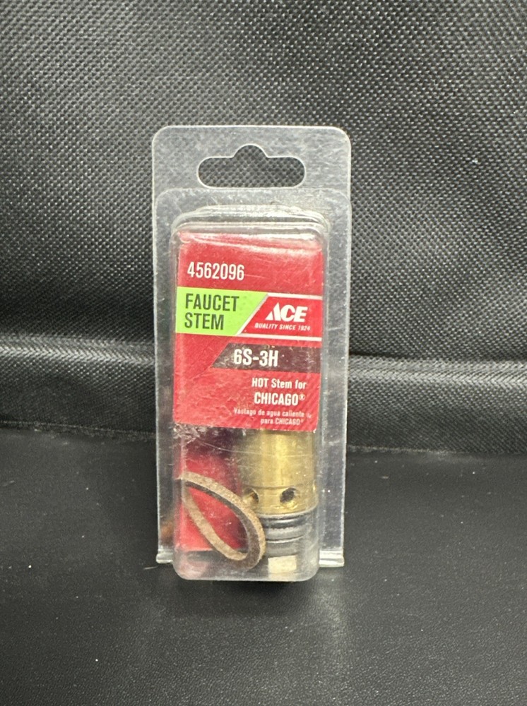 New ACE 6S-3H Faucet Stem- Hot Stem For Chicago Faucets 4562096