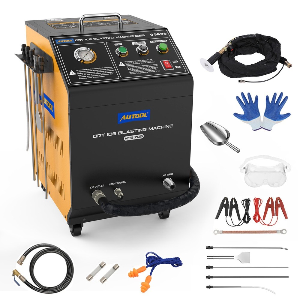 Dry Ice Blasting Machine Engine Intake Valve Dry Ice Blaster Cleaning Machines