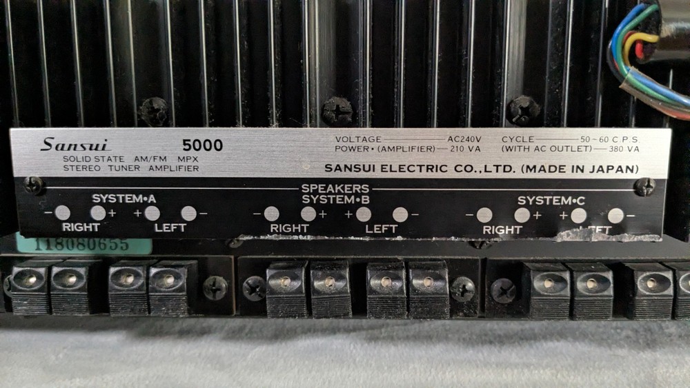 Sansui 5000 Vintage Stereo Receiver