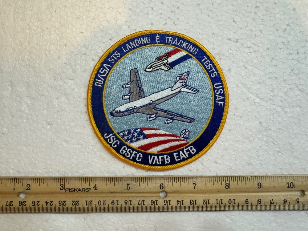 Vintage Vandenberg Air Force Base - NASA Space Shuttle Patch - JSC -GSFC