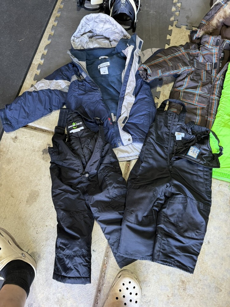 Snowboarding Gear - youth jackets pants bibs