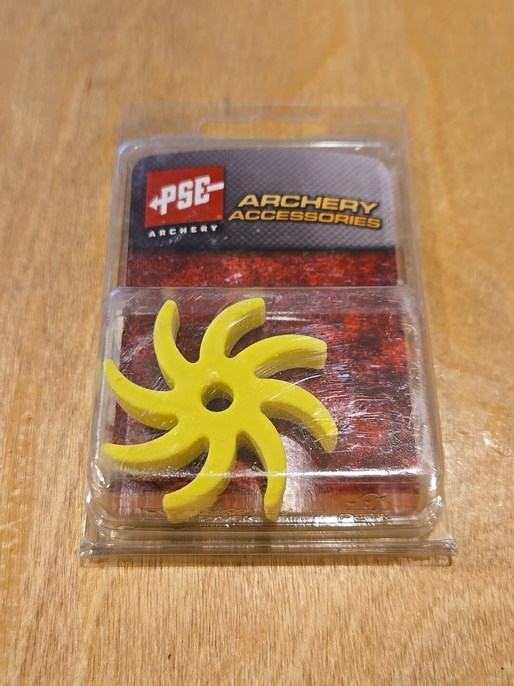 PSE Archery Cable Rod Damper, 1 pack, Yellow