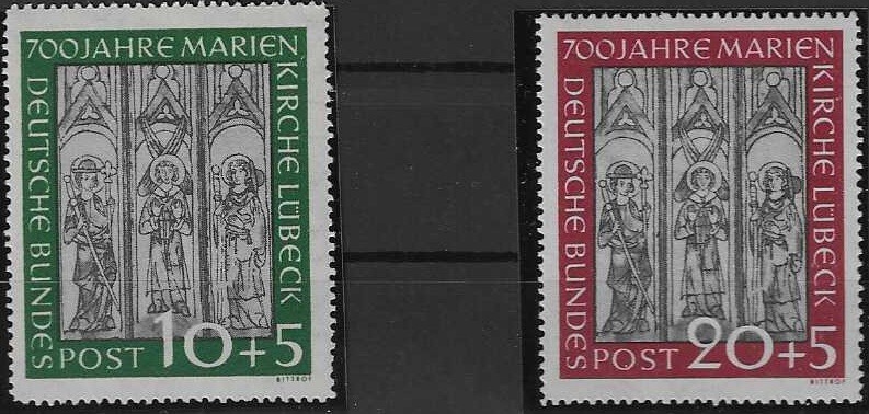 Set BRD MiNr 139 + 140 Mint **