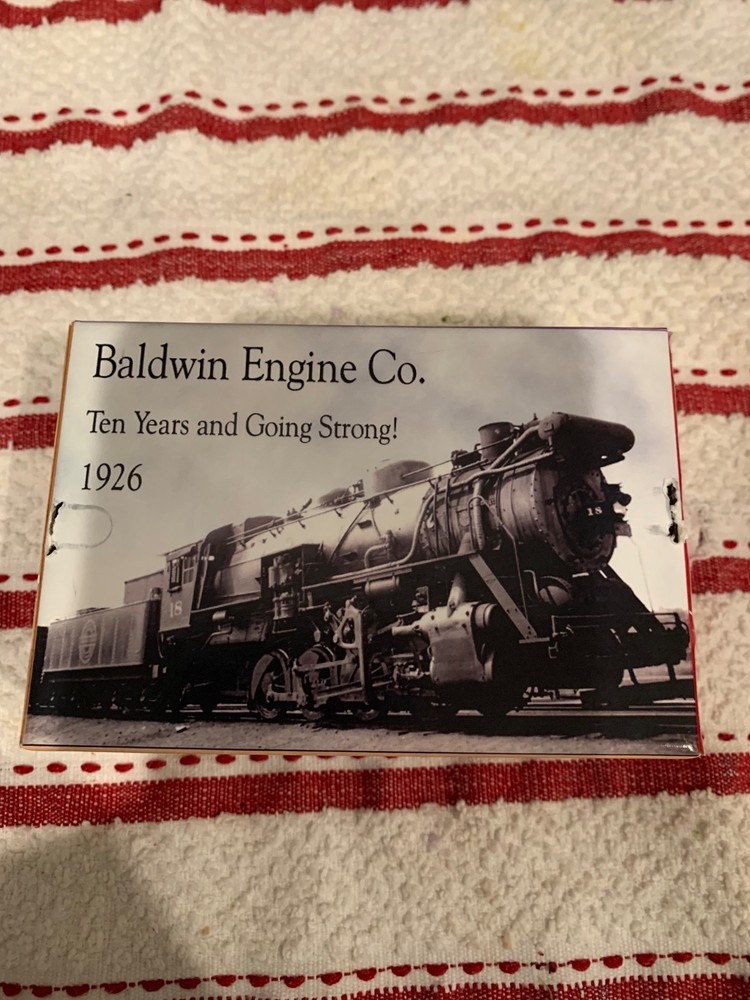 1926 Baldwin Engine Co, Collectors Box
