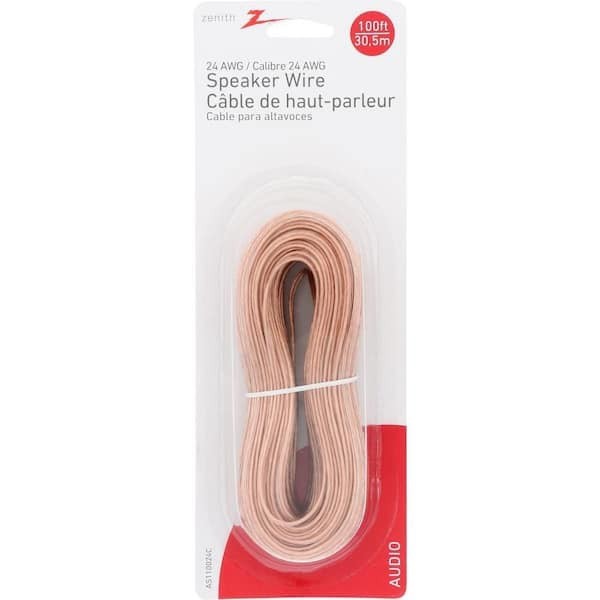 100 Ft. 24 AWG Speaker Wire