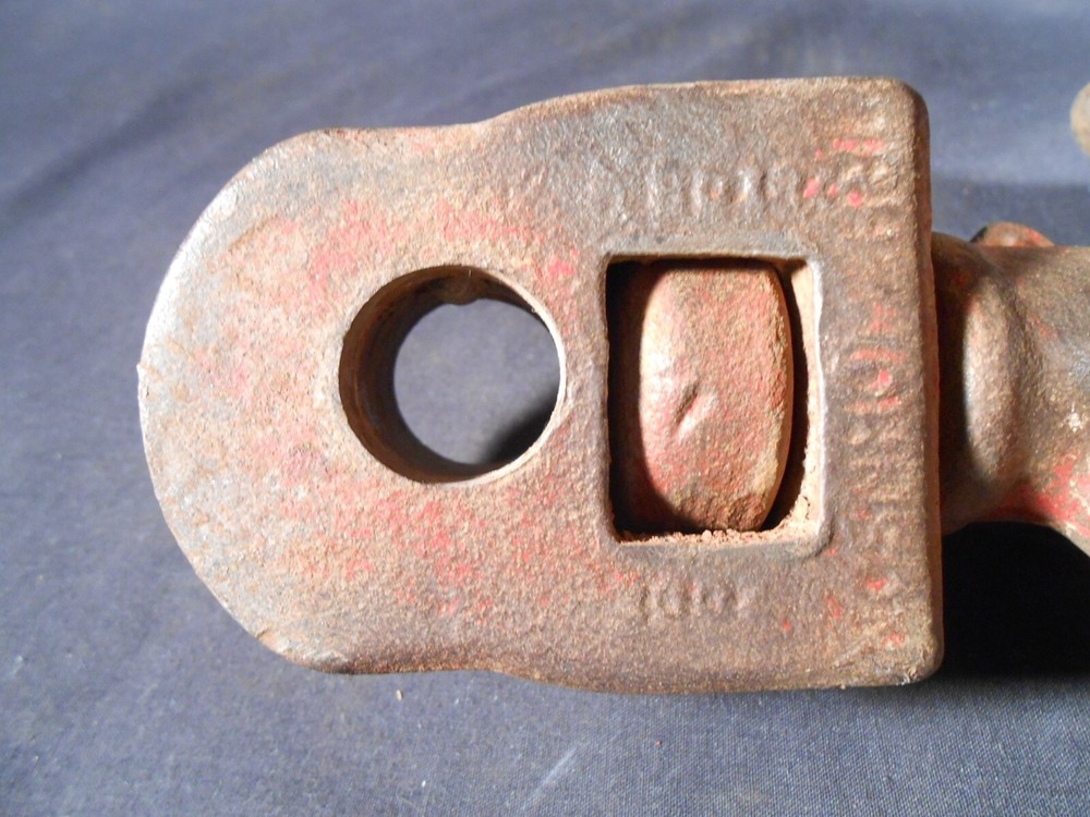 DRH / JOHNSON BM566 SNATCH BLOCK HOOK only. “3 TON”