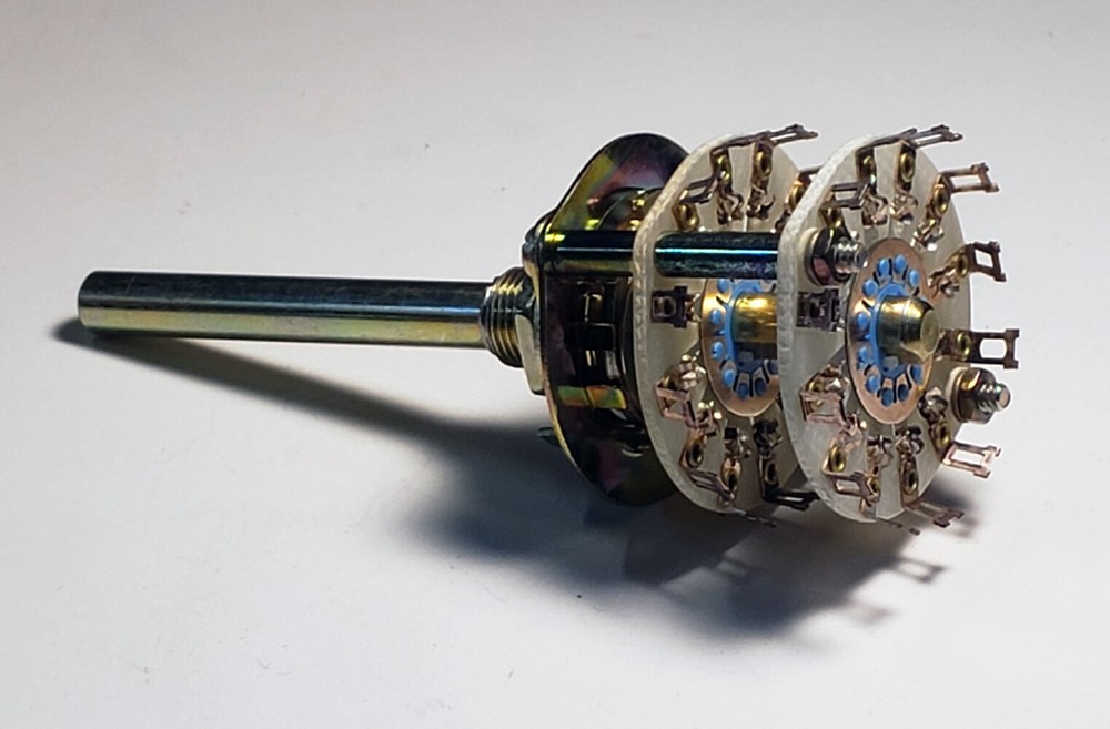 ELECTROSWITCH D4GO211N 2 Pole 2-11 Pos Non-Shorting Rotary Switch 1-pc