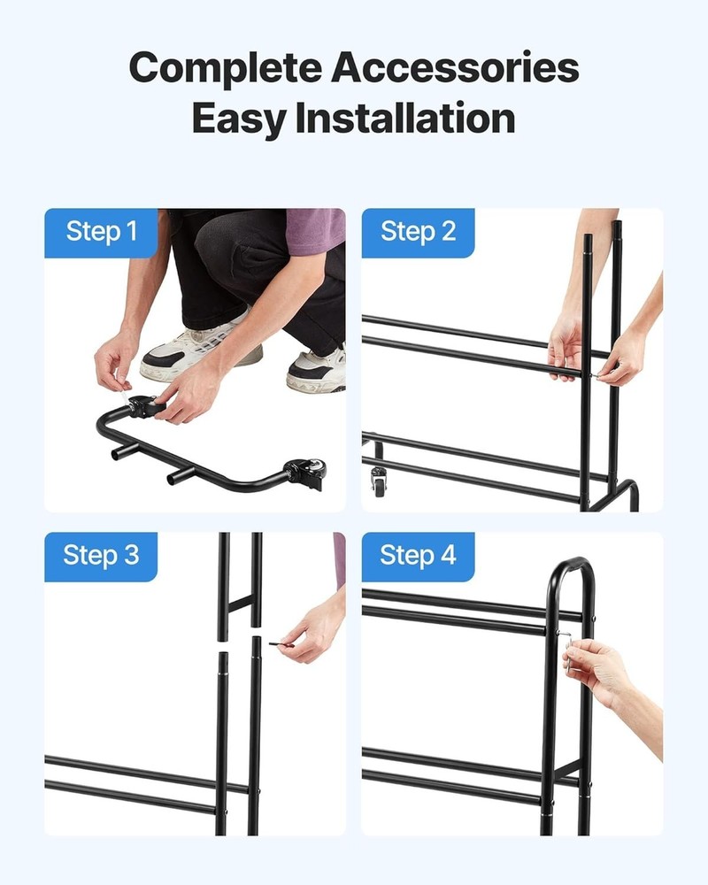 3D Printer Filament Storage Rack 4-Tier 3D Printer Stand with Storage
