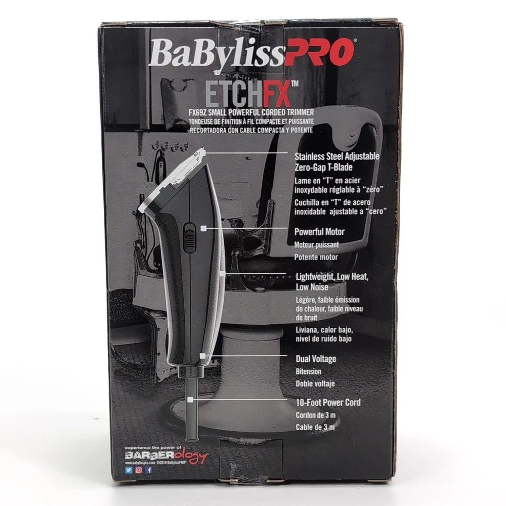 BaByliss Pro ETCHFX Small Powerful Corded Trimmer FX69Z