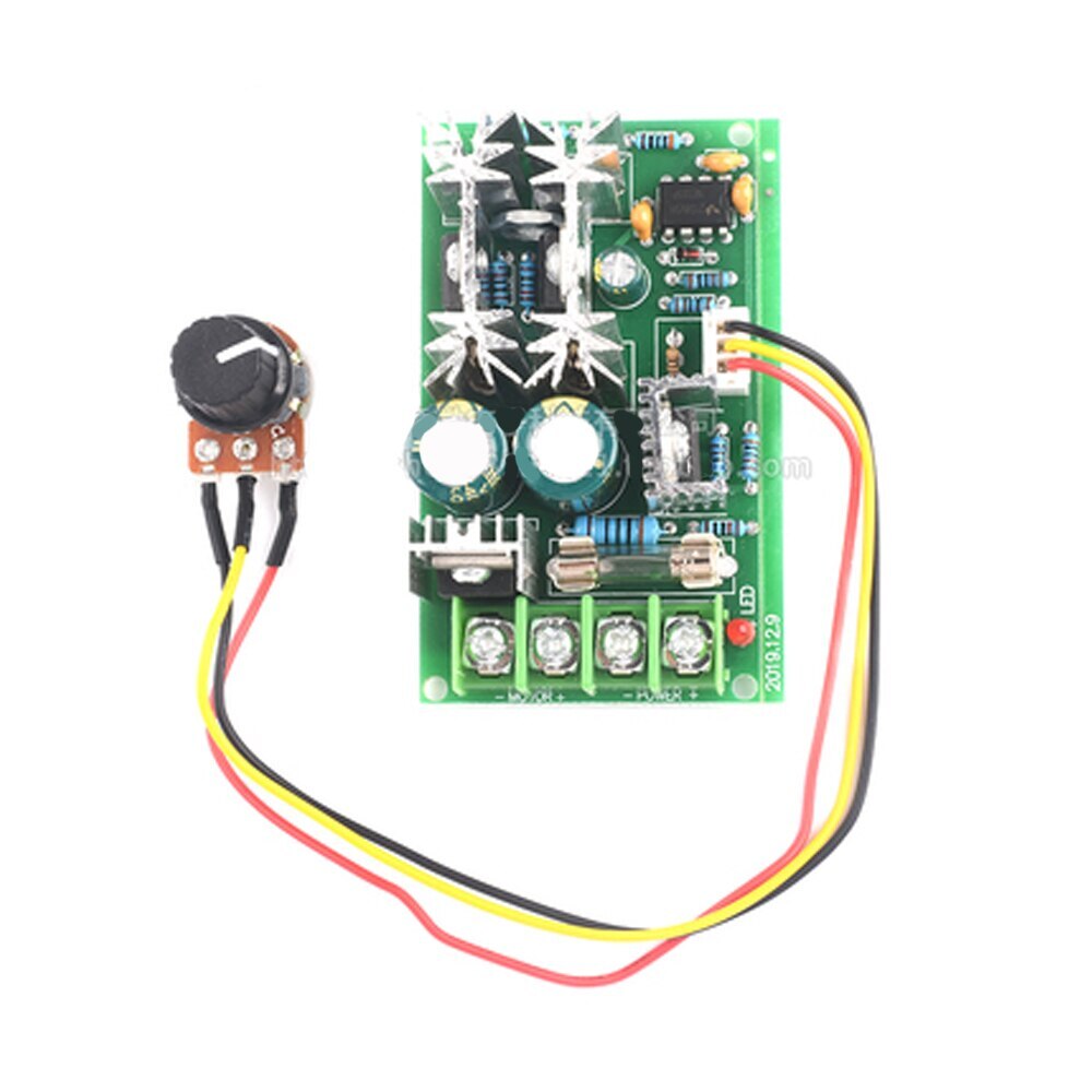 1PC Universal 20A DC 10-60V Speed Regulator Controller Switch NEW