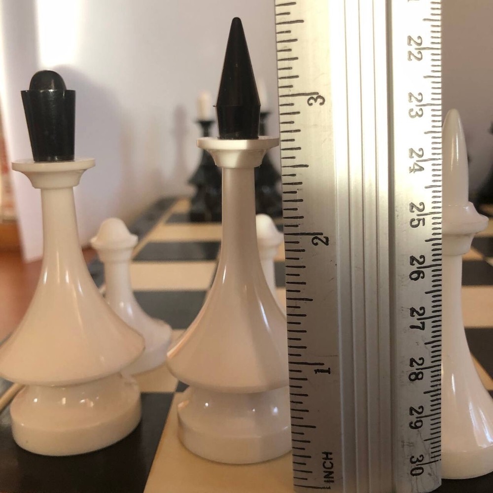 Vintage ussr Plastic Chess table Game